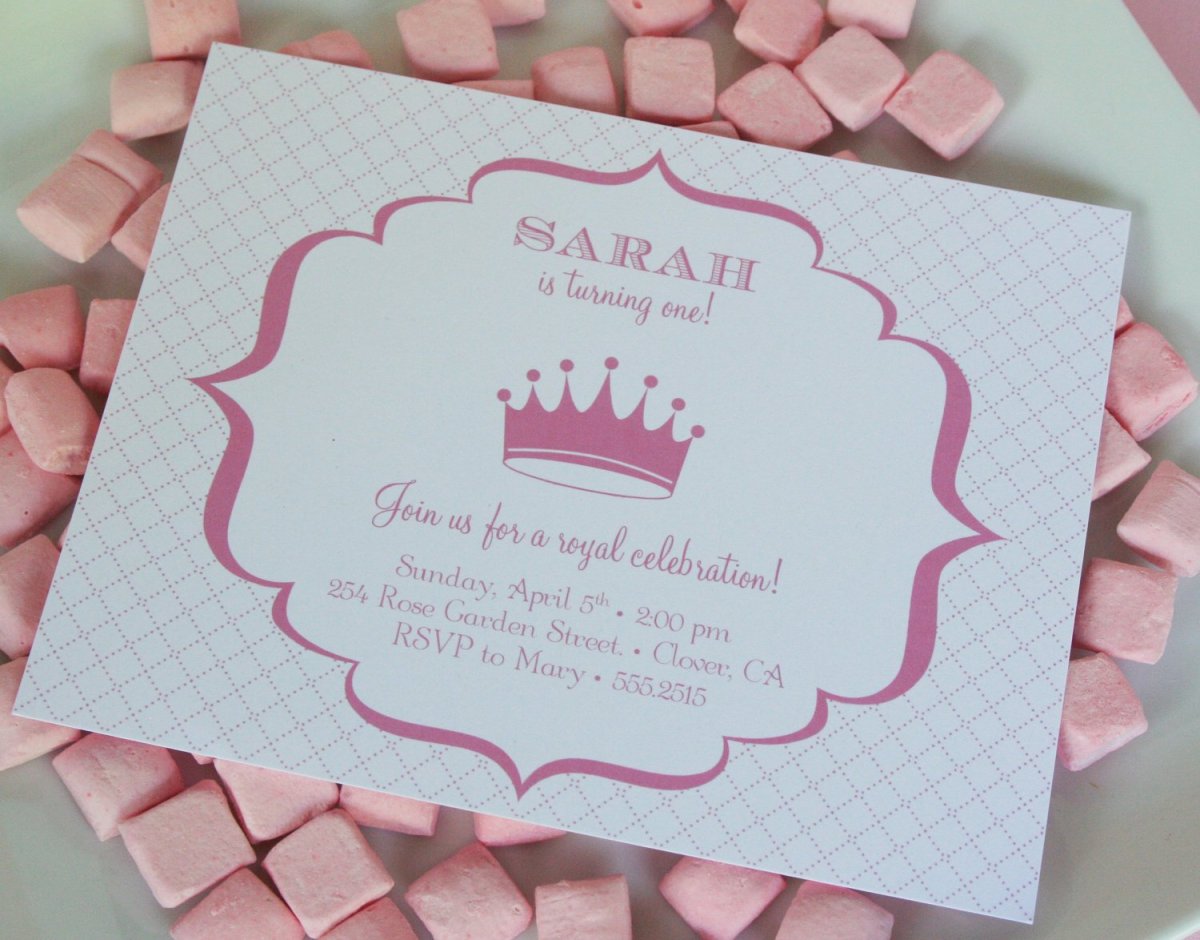 Приглашение на день рождения