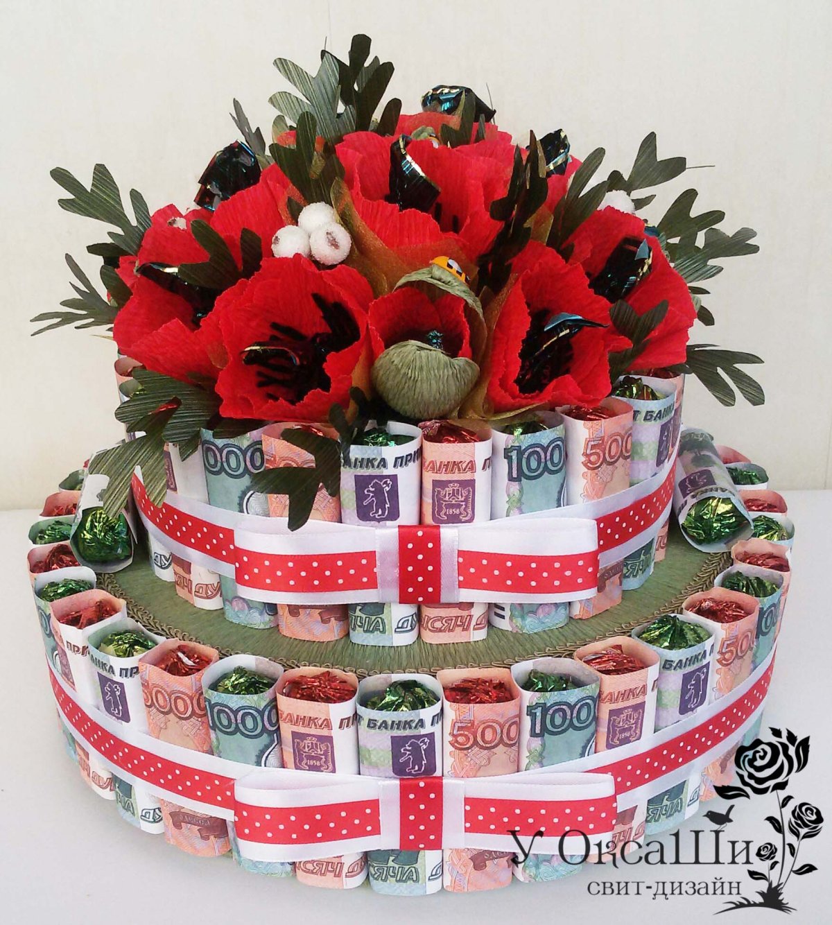Торт из денег