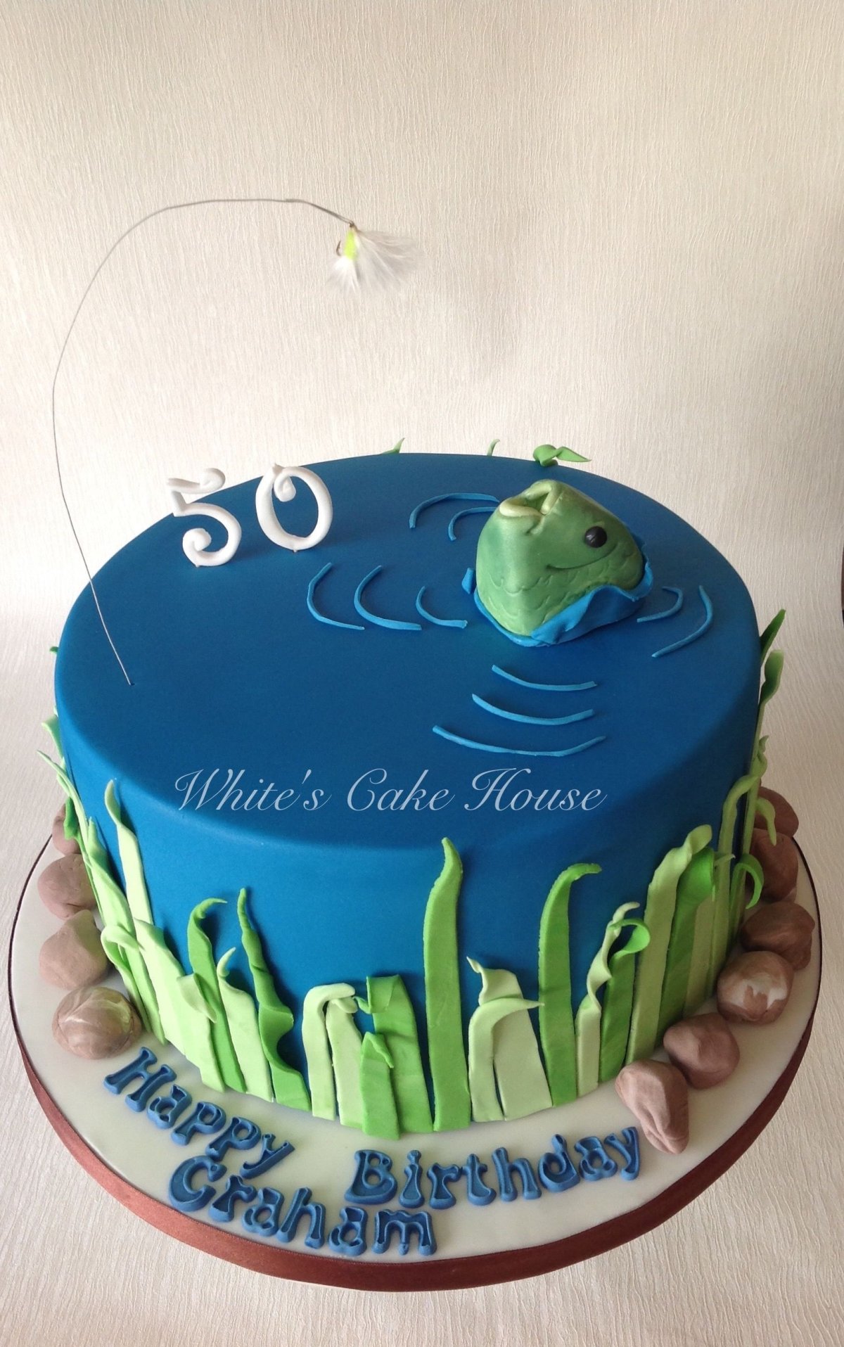 Торт для маленького рыбака