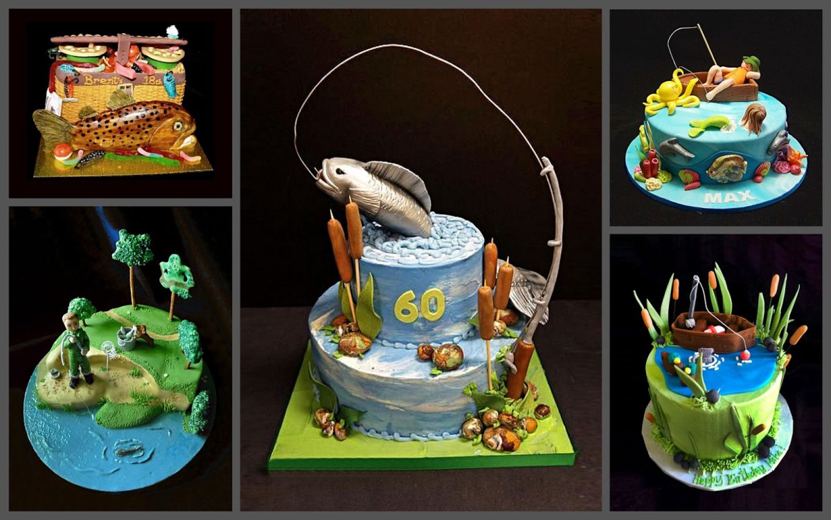 Торт для Деда рыбака