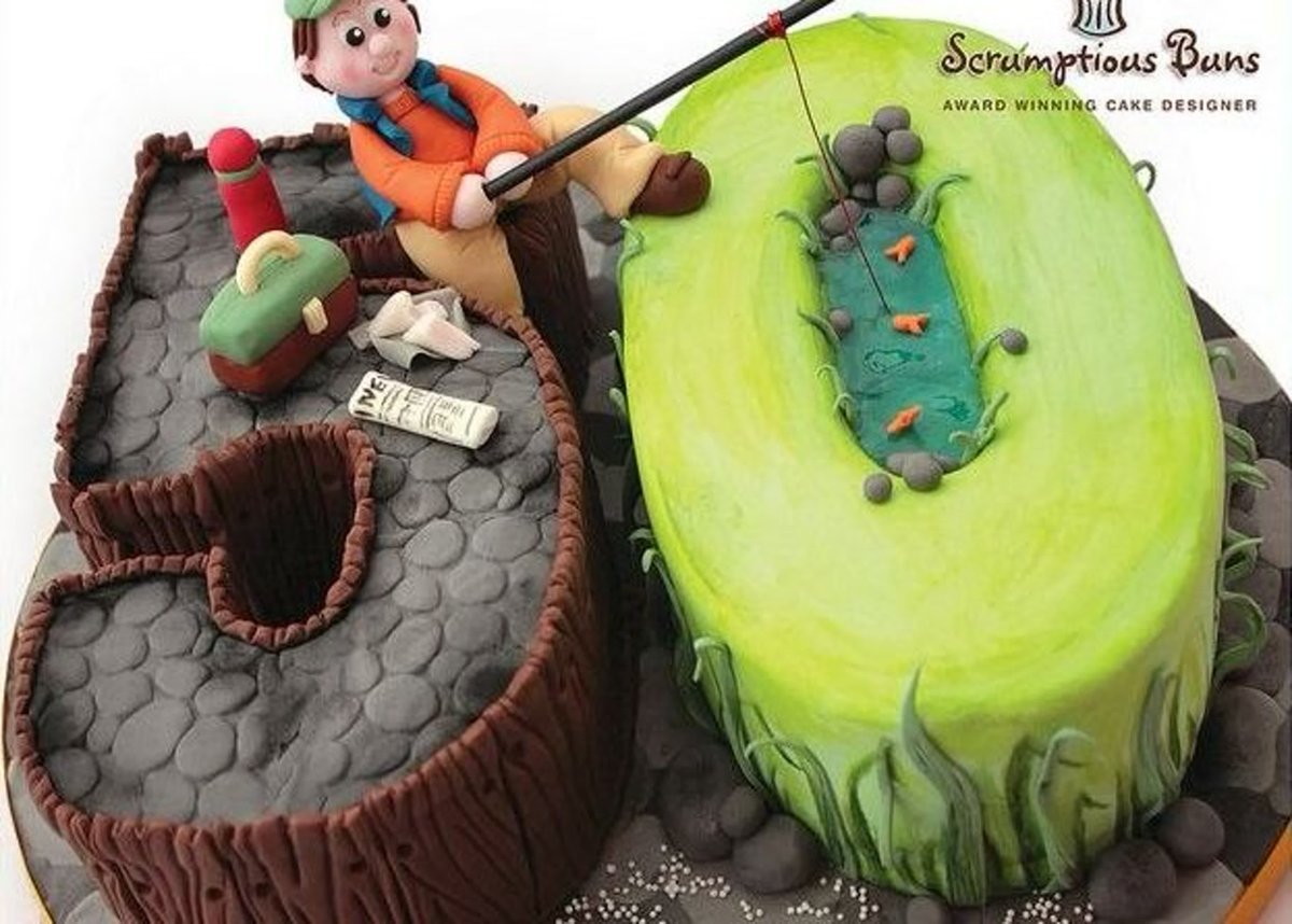 Торт для охотника с пряниками