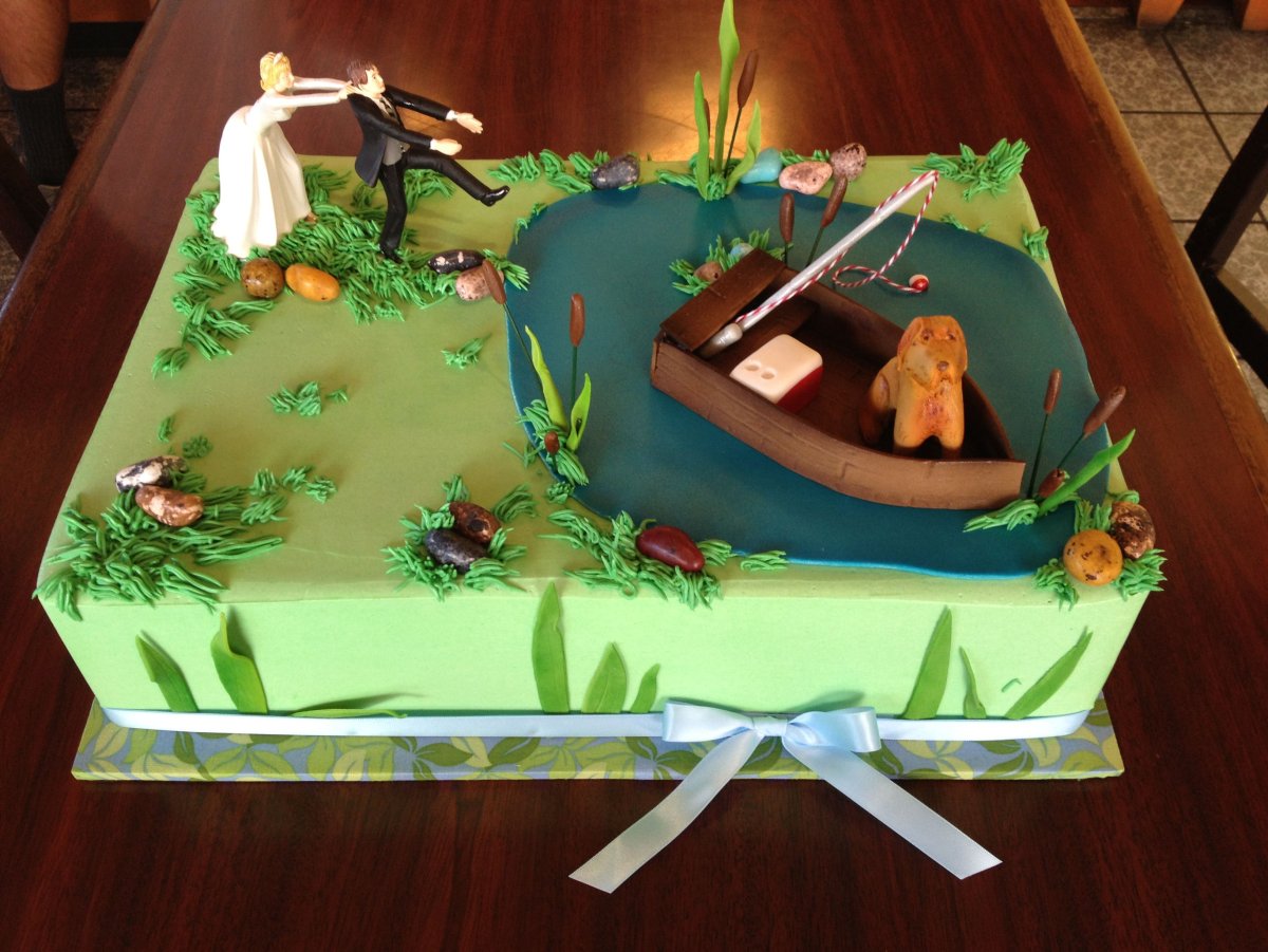 Муссовый торт морской