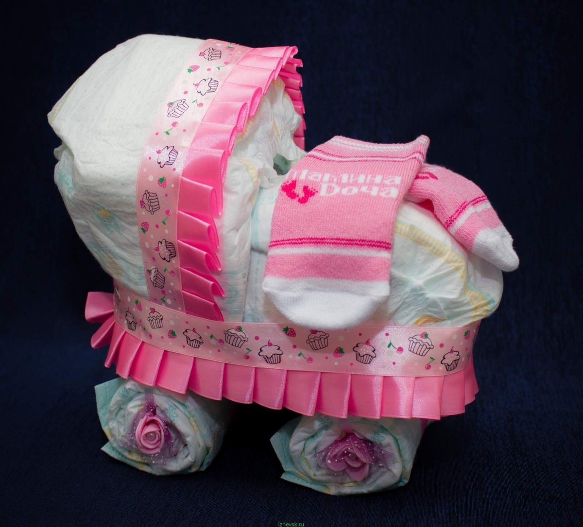 Торт из памперсов