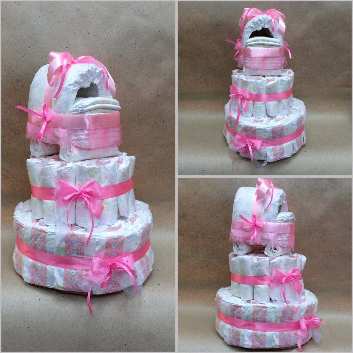 Торт из памперсов своими руками