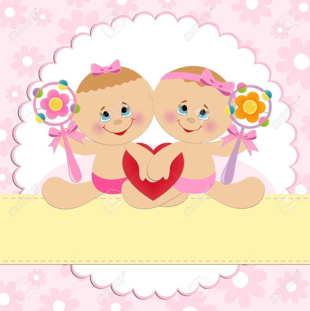 Ангелочки мальчик и девочка