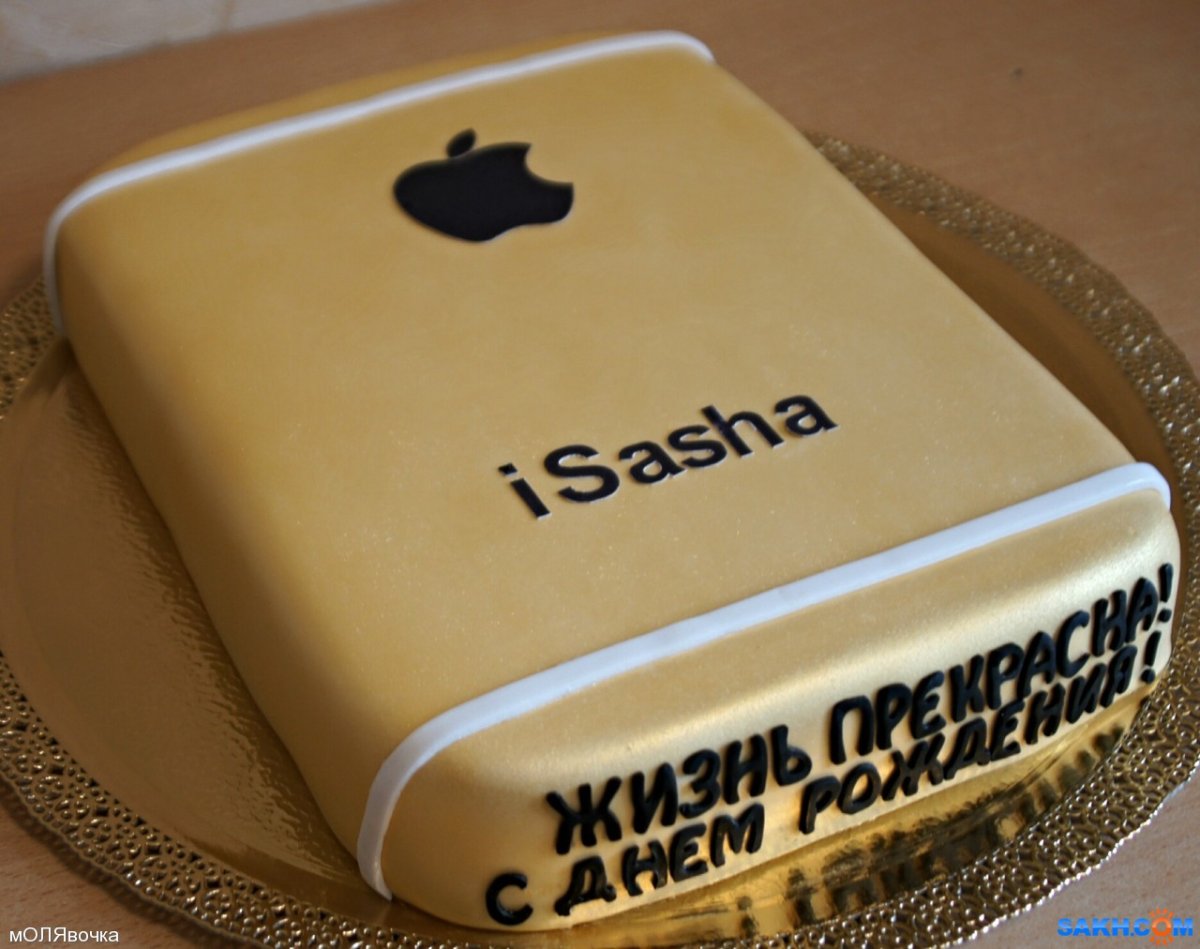Торт в виде айфона