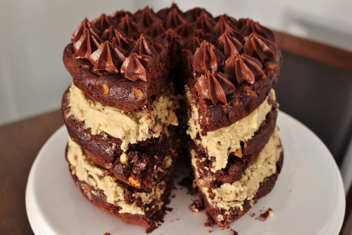 Банановый Брауни кофе