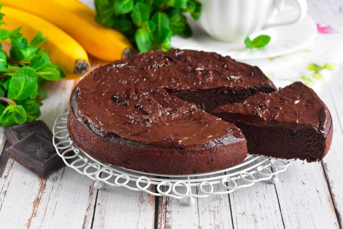 Двухъярусный торт тирамису