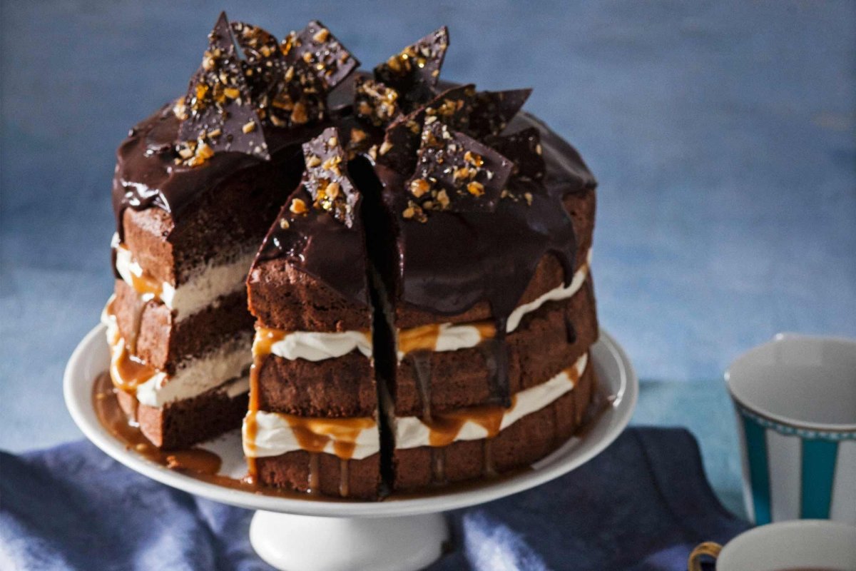 Шоколадно банановый Брауни