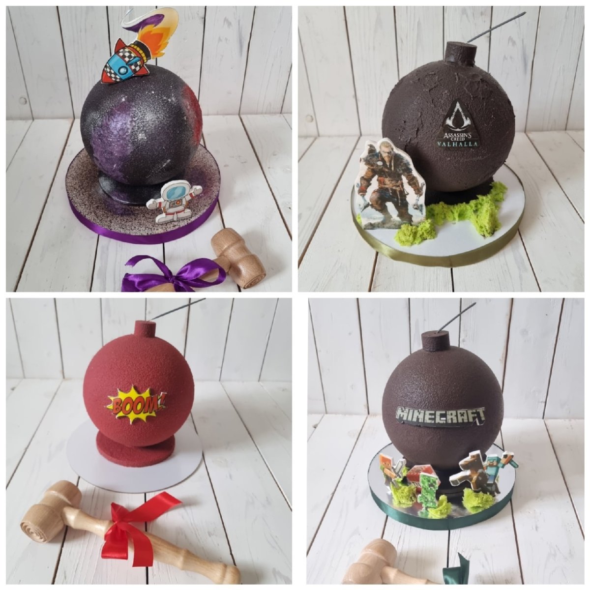 Торт бомбочка