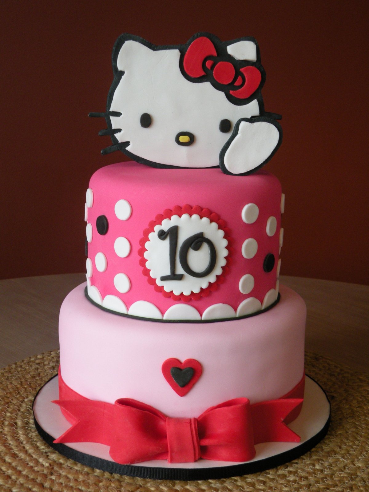 Торт с Хеллоу Хеллоу Китти