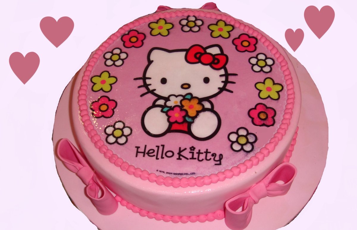 Хелло Китти картинки на торт