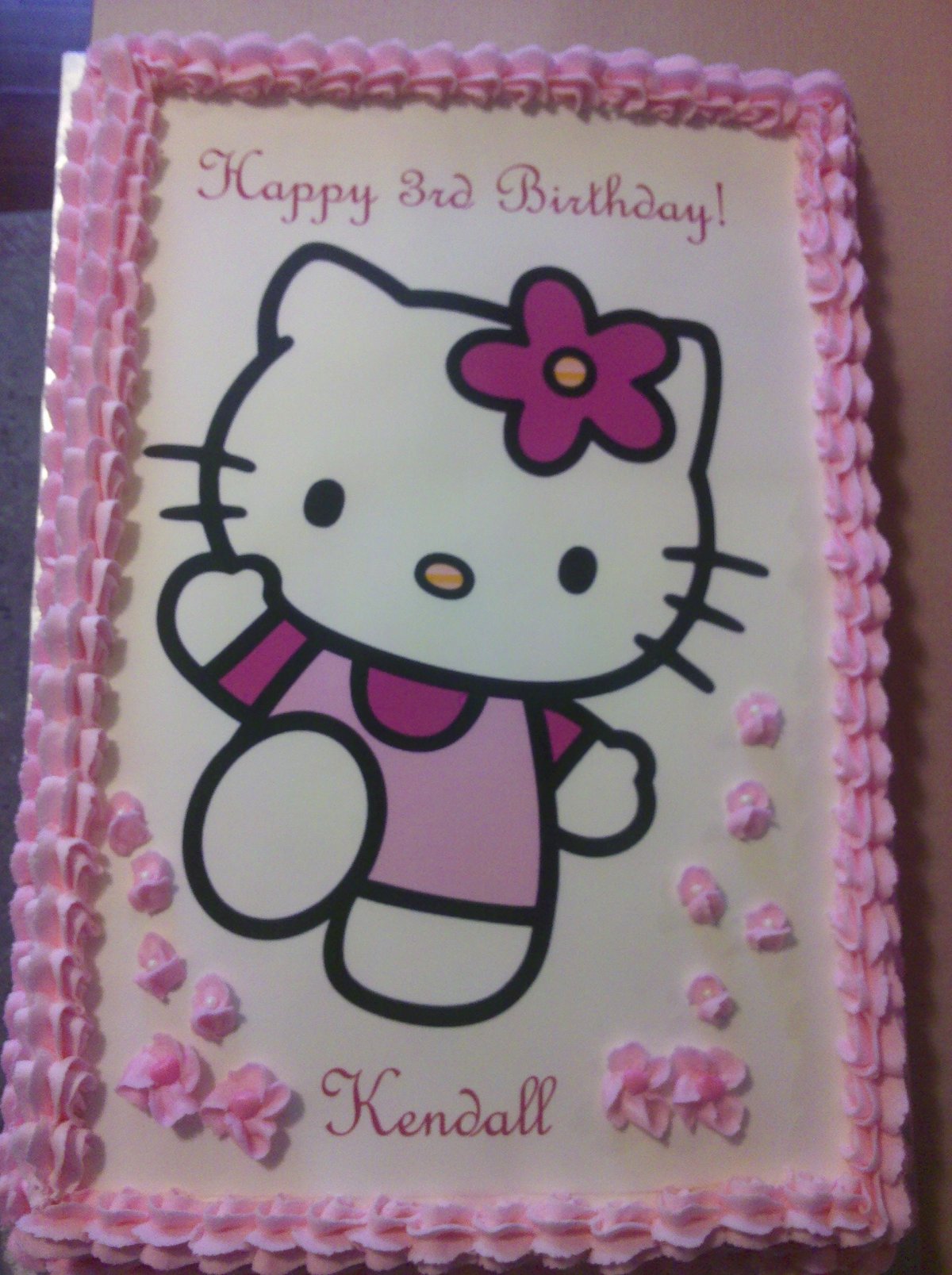 Торт Хелло Китти Happy Birthday