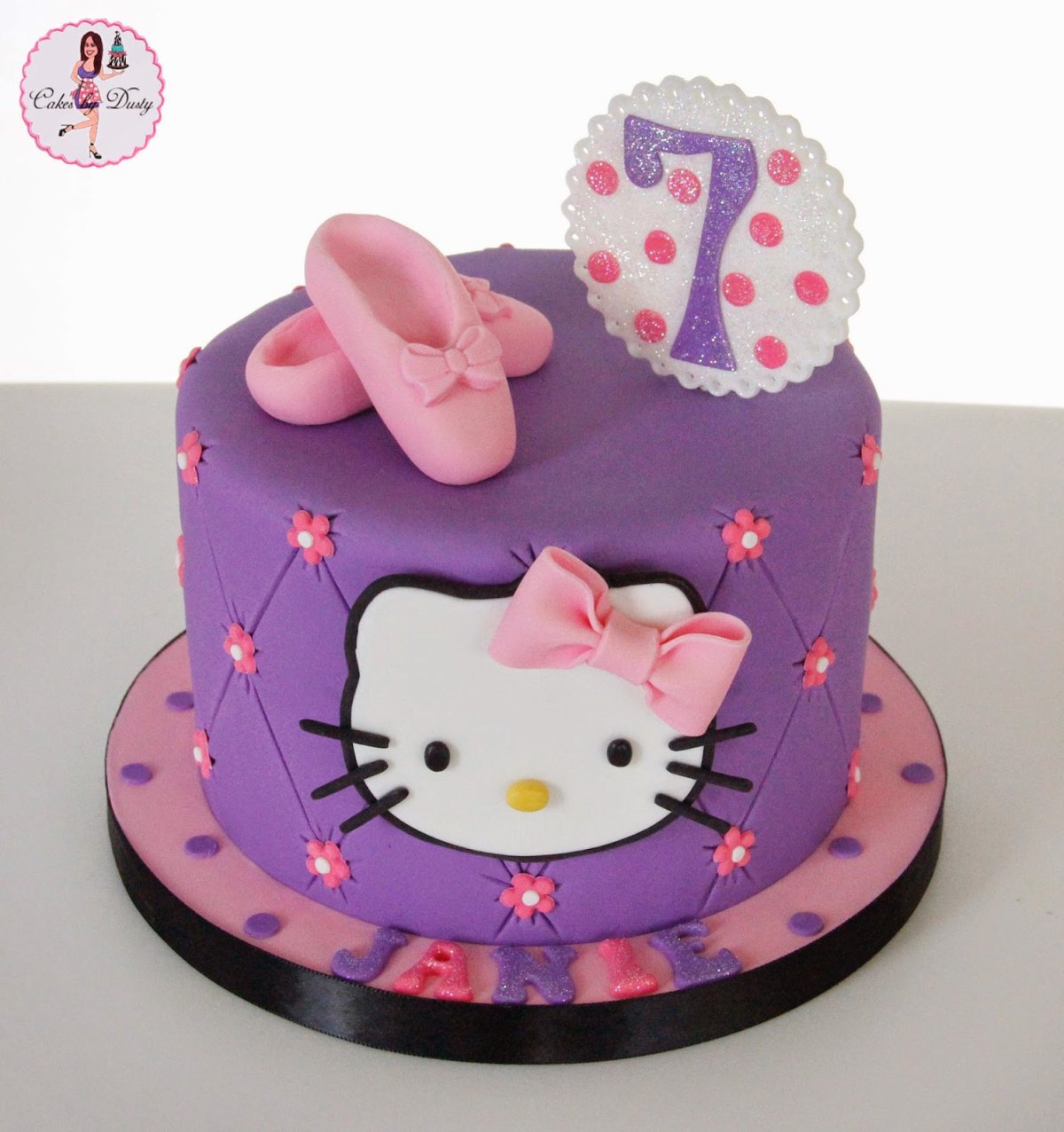 Торт для девочки 7 лет Хеллоу Китти