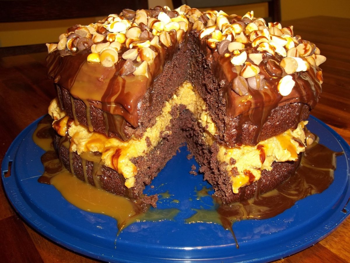 Торт Сникерс Энди шеф