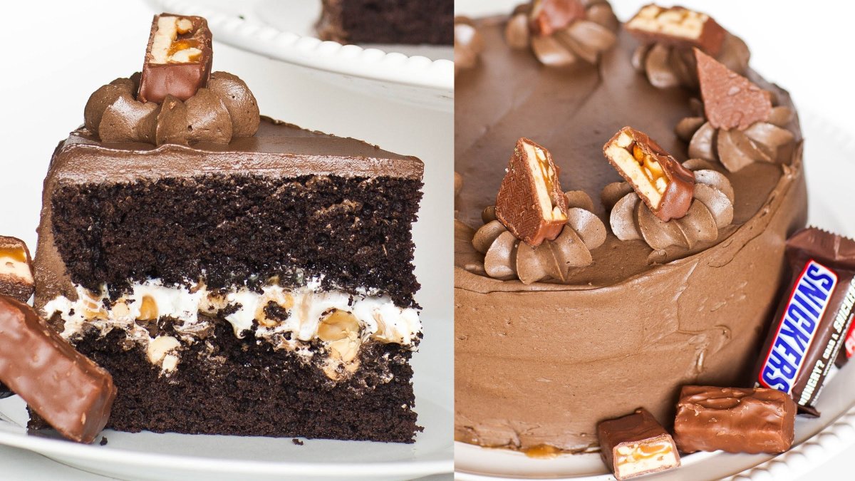 Блисс торт Сникерс