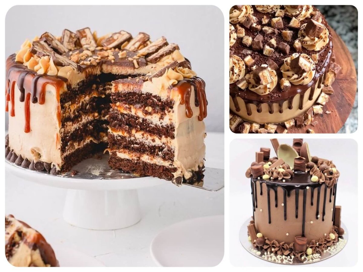 Торт Сникерс на день рождения