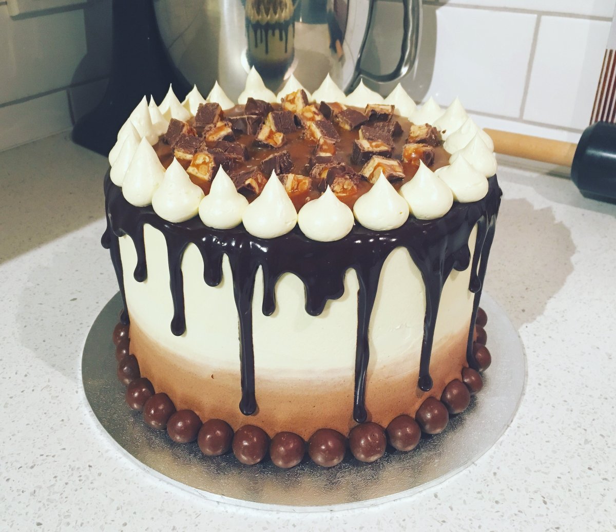 Торт Сникерс мастер класс