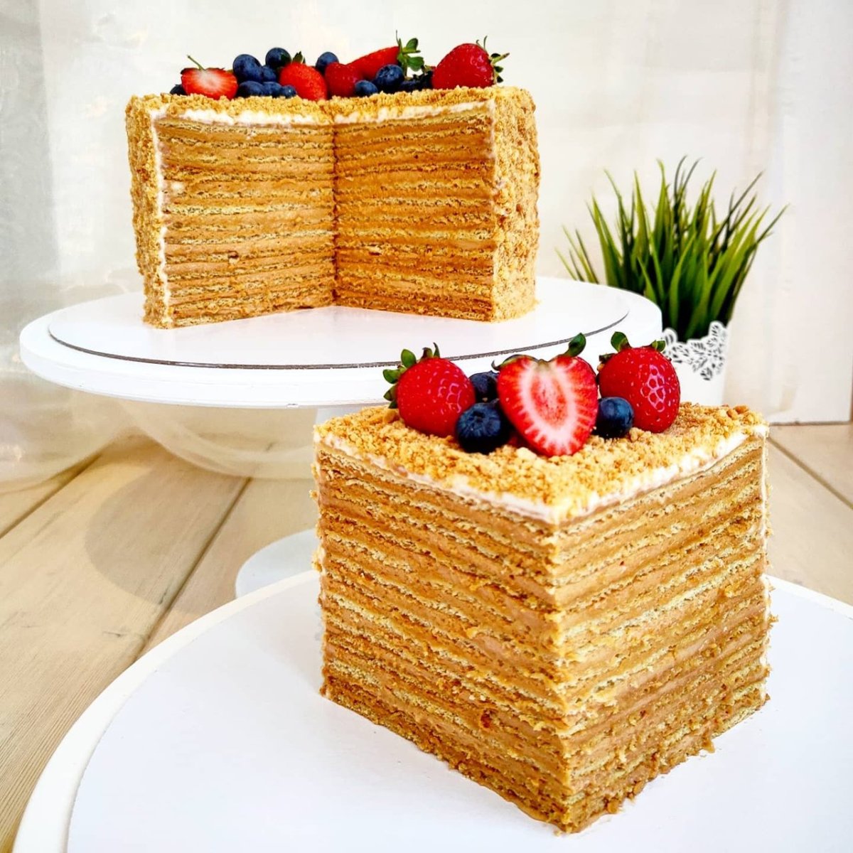 Торт медовик Рыжик