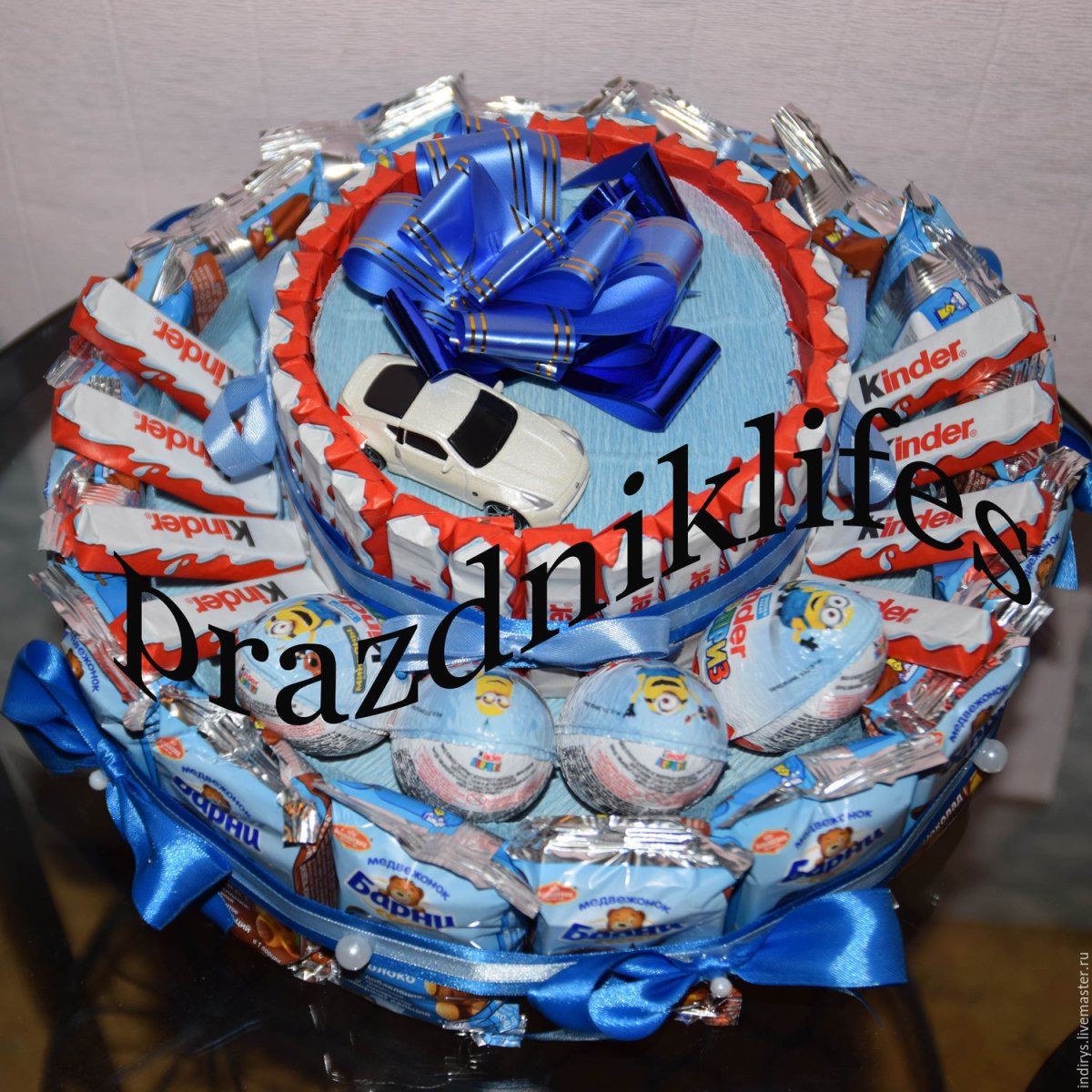 Торт из Киндер шоколада