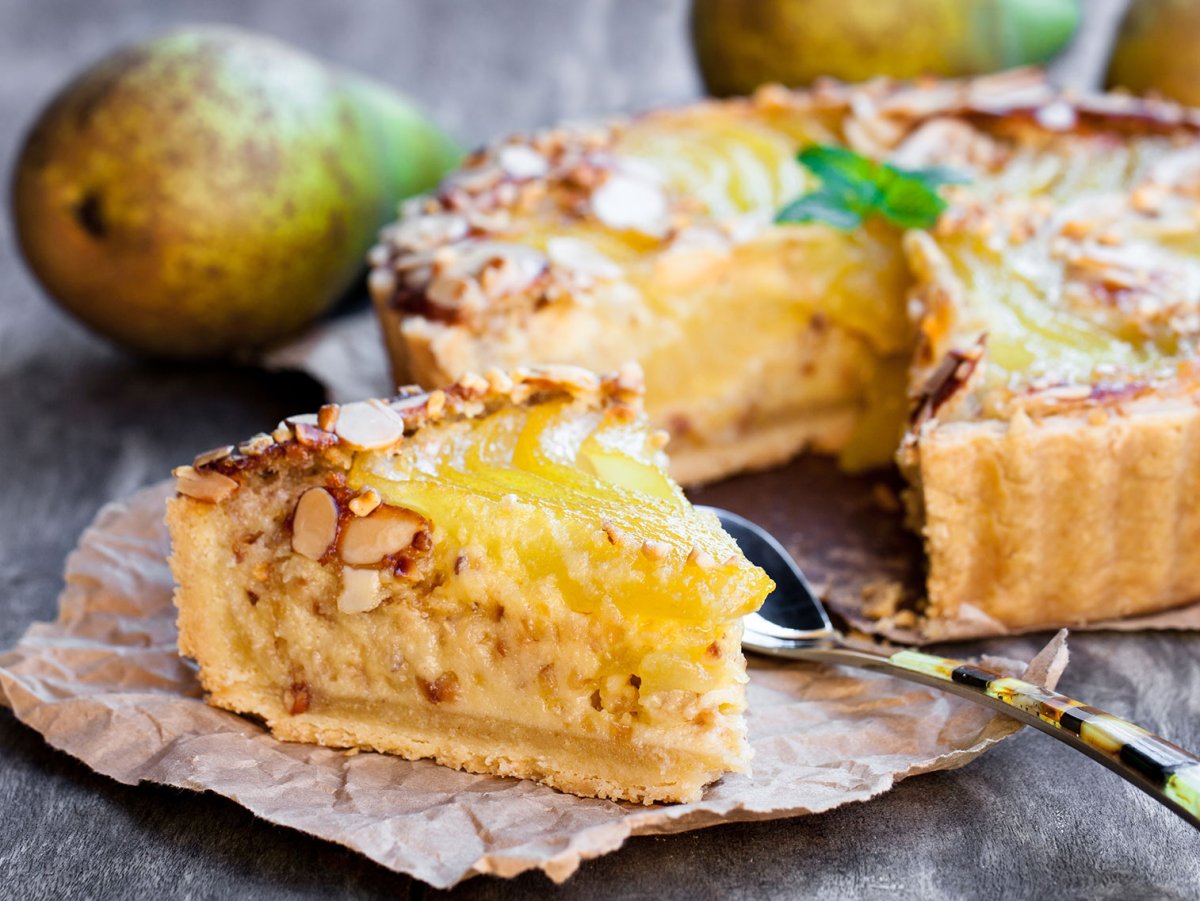 Торт Бурдалу с грушами