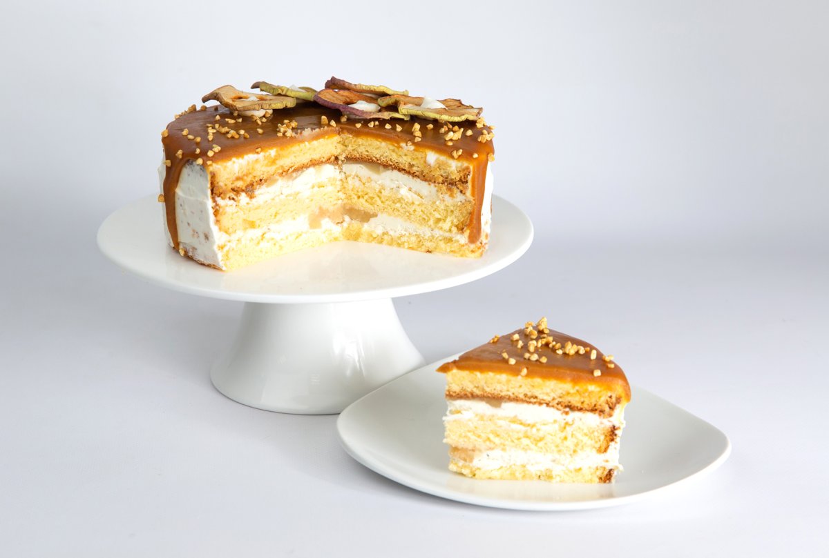 Торт «рикотта с грушей»