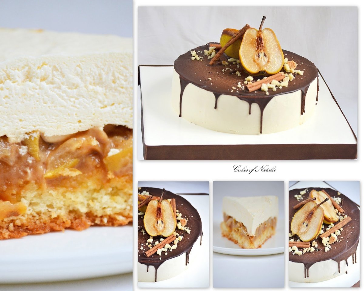 Грушевый торт