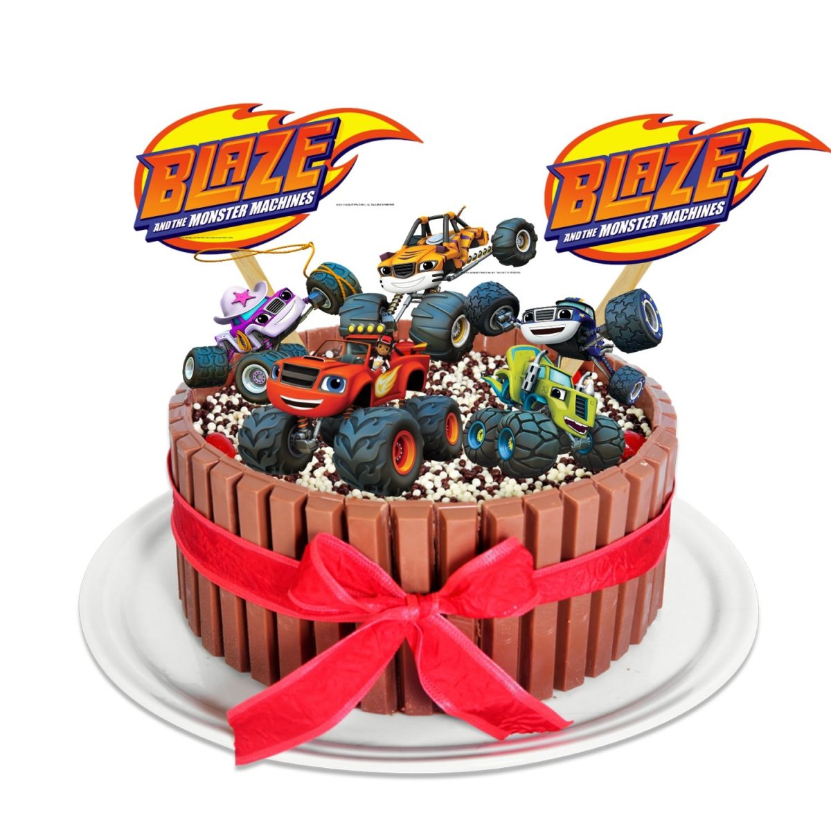 Торт Вспыш с пряниками