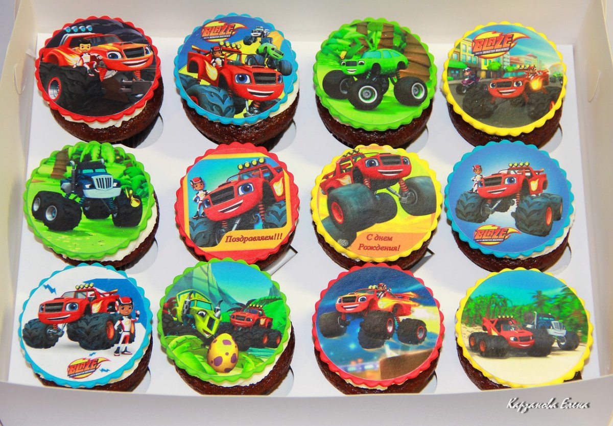 Капкейки хот Вилс