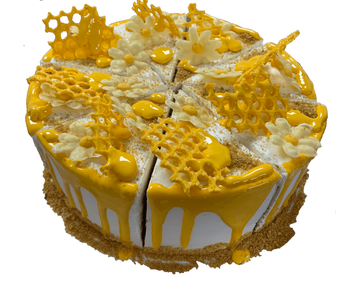 Торт медовый квадратный