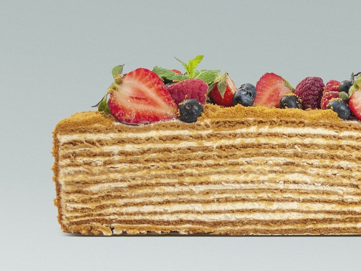 Медовик нежнейший медовый бисквит