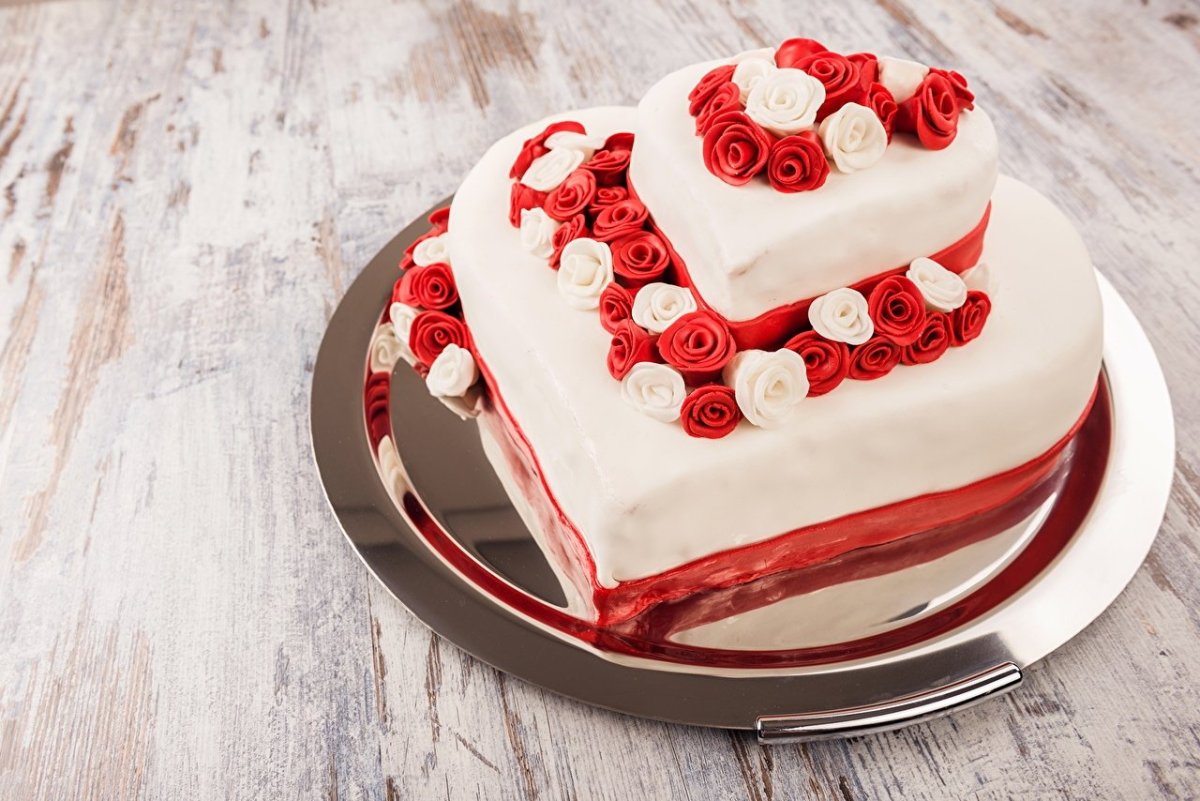 Торт сердце