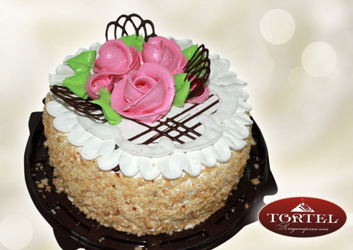 Ягодный крем чиз для торта