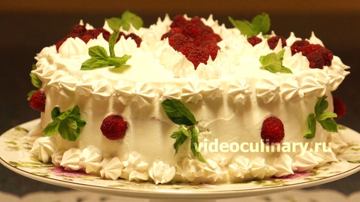 Творожный крем для торта