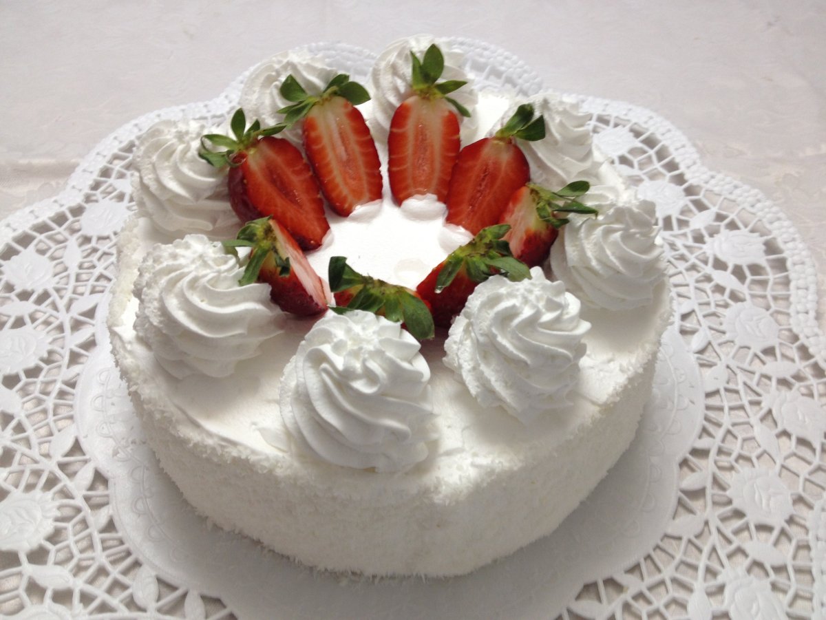 Торт бисквитно кремовый