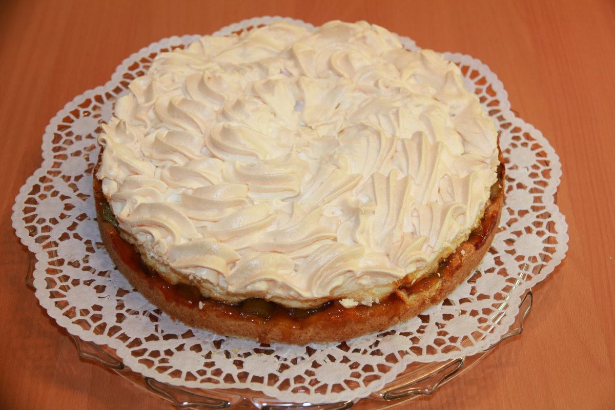 Песочный торт Пешт