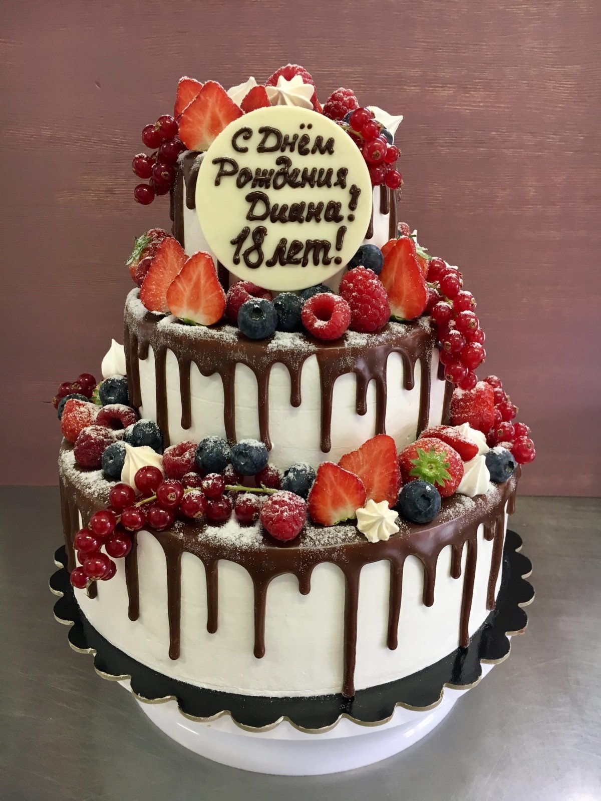 Торт человек паук с ТОПЕРАМИ