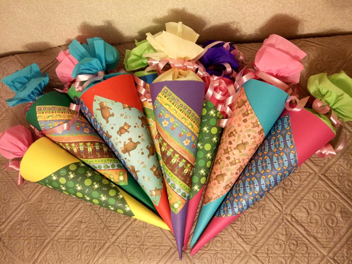 Красиво собрать в детский садик подарки ко Дню