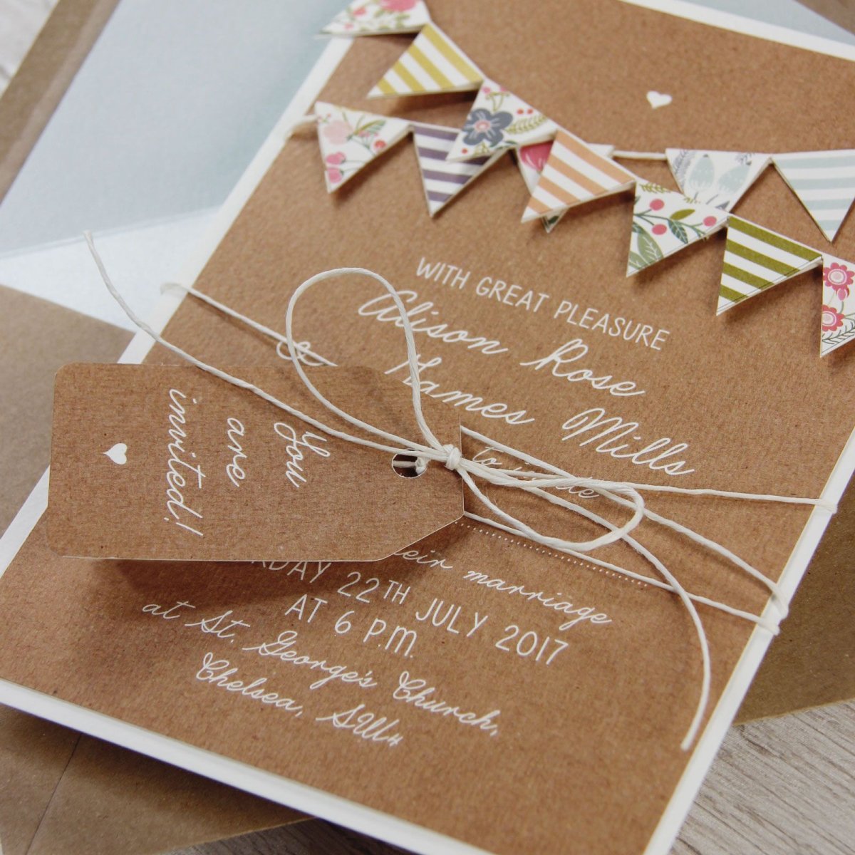 Открытки из крафт бумаги