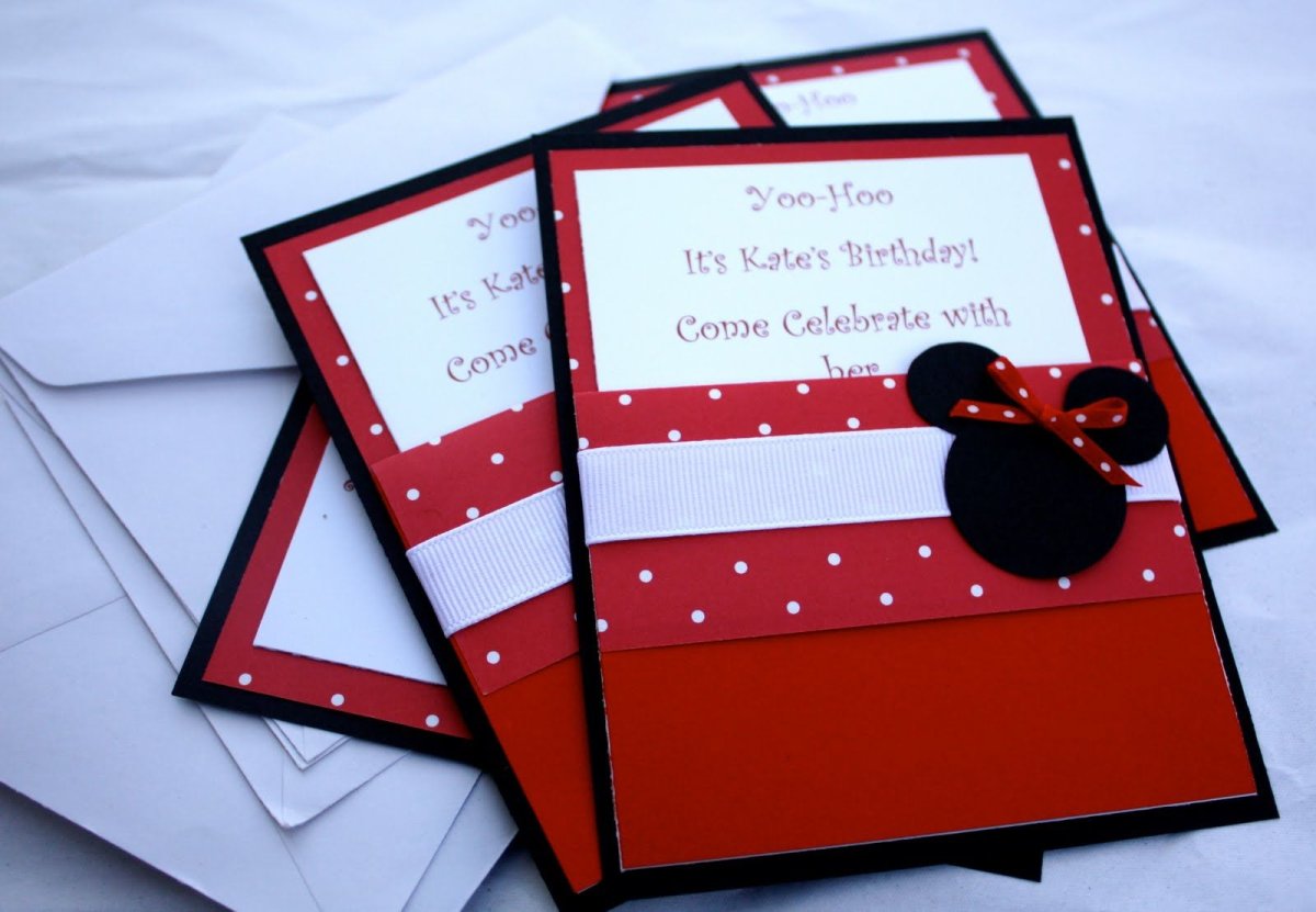 Необычные пригласительные на день рождения