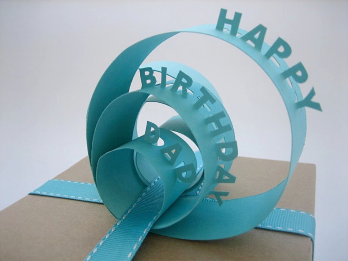 Подарок папе на день рождения своими руками