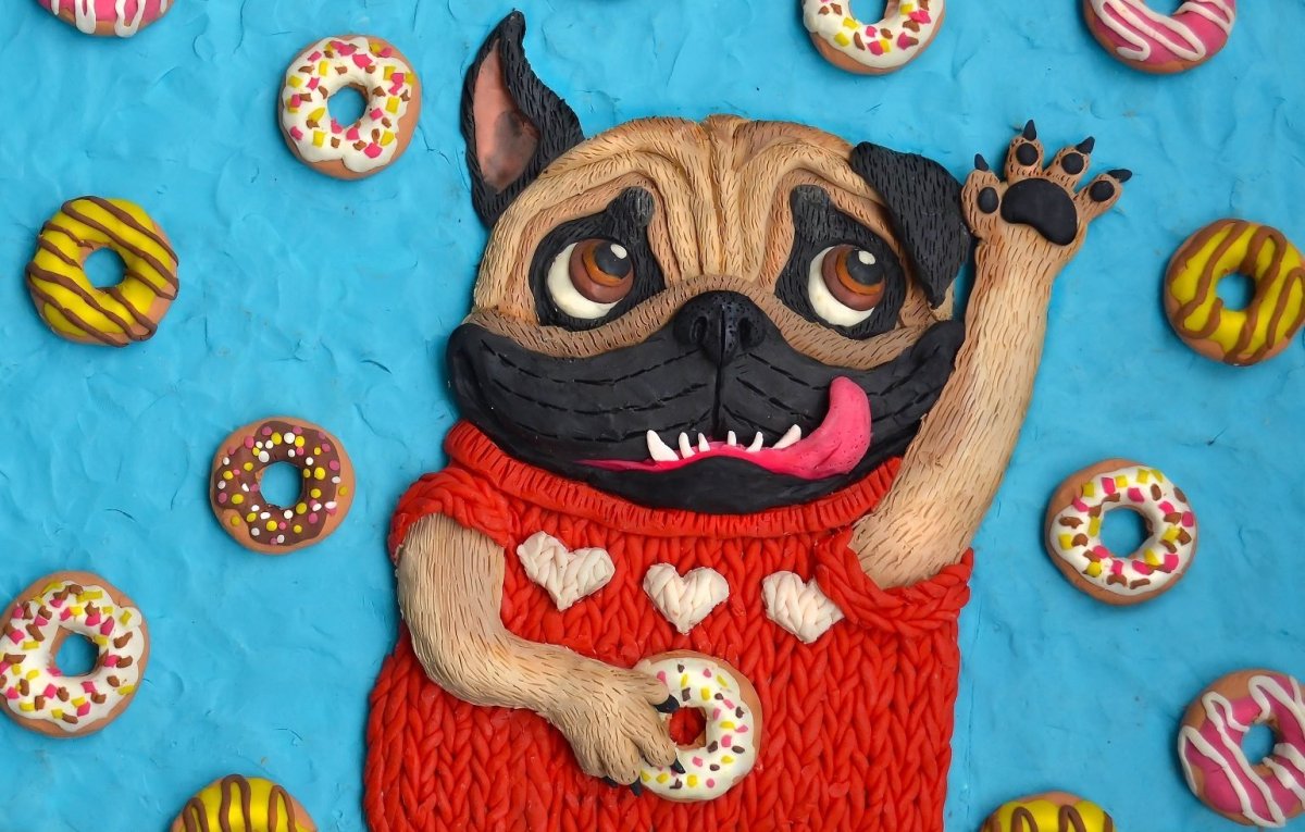 Ольга Фонина пластилиновые картины