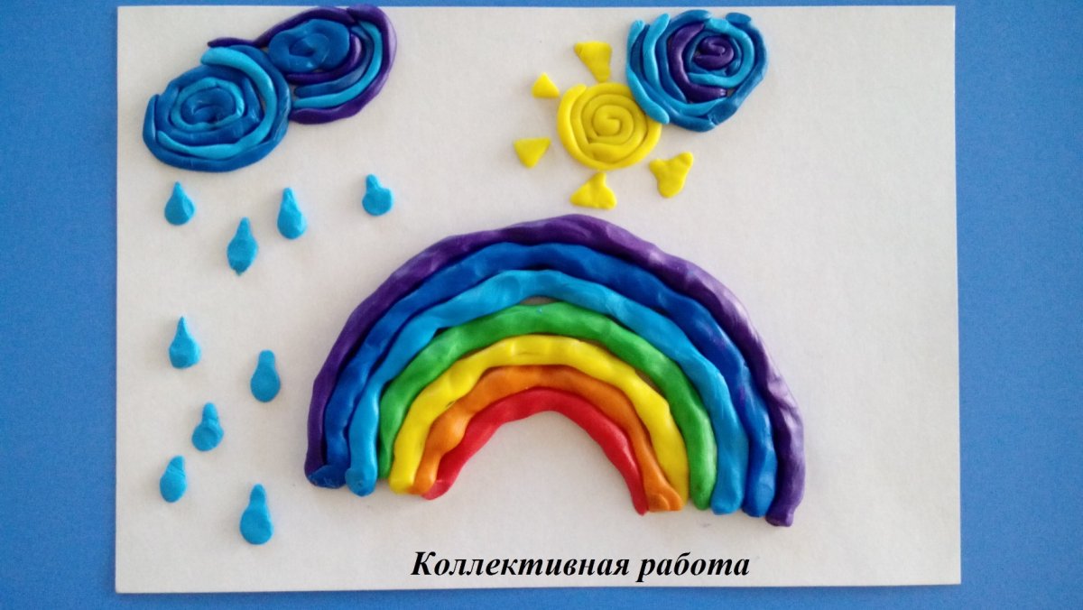 Картинки из пластилина на картоне