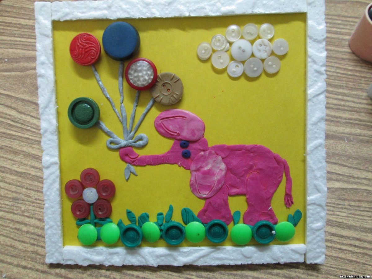 Пластилинография цветы для мамы