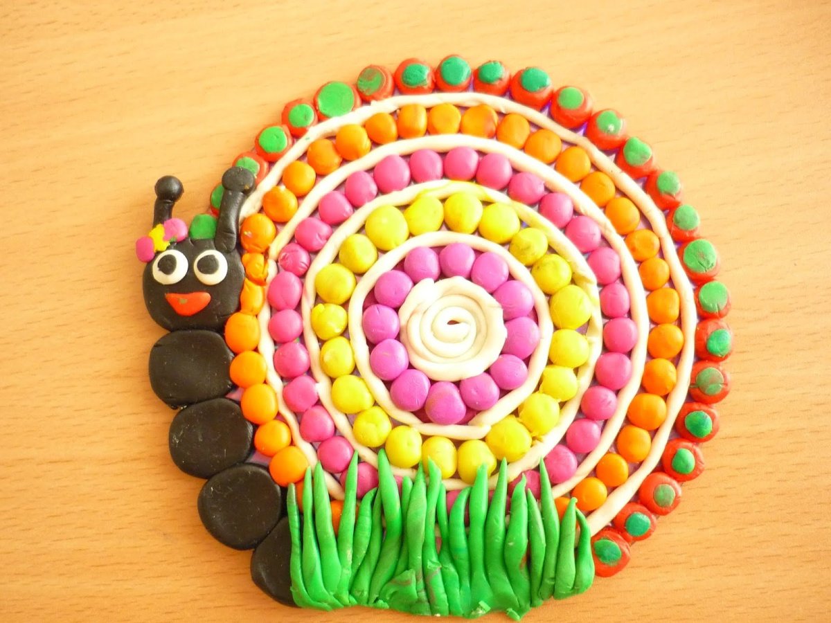 Торт из пластилина