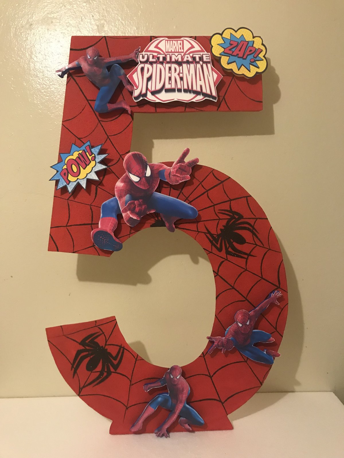 День рождения в стиле человек паук