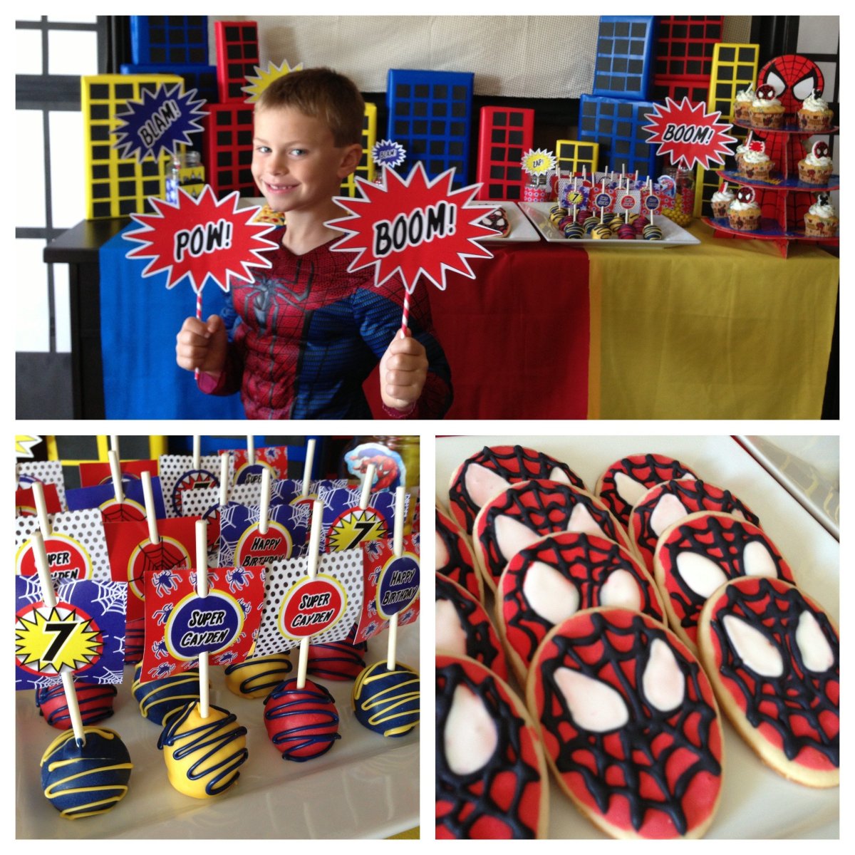 Кэнди бар в стиле человек паук