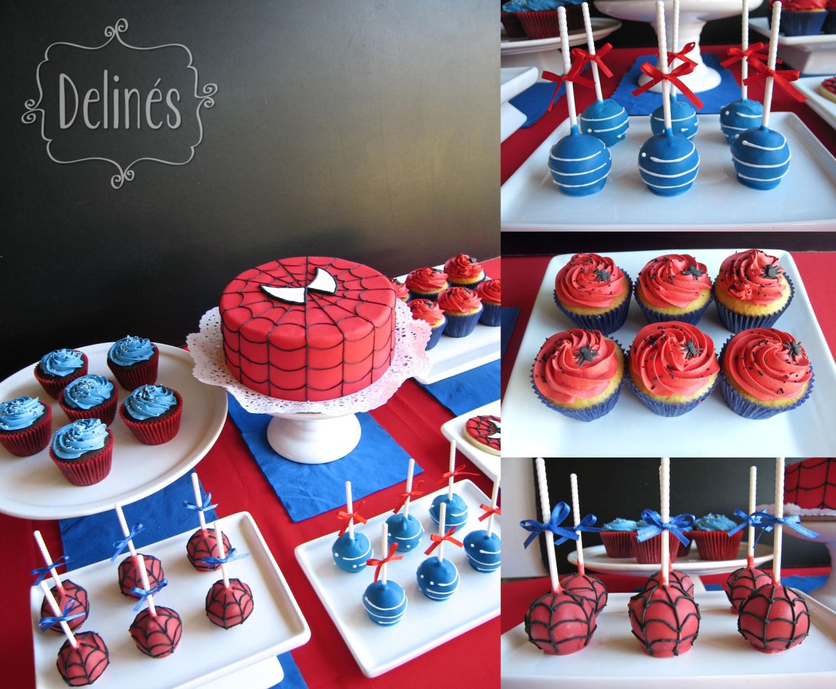 Кенди бар в стиле человека паука