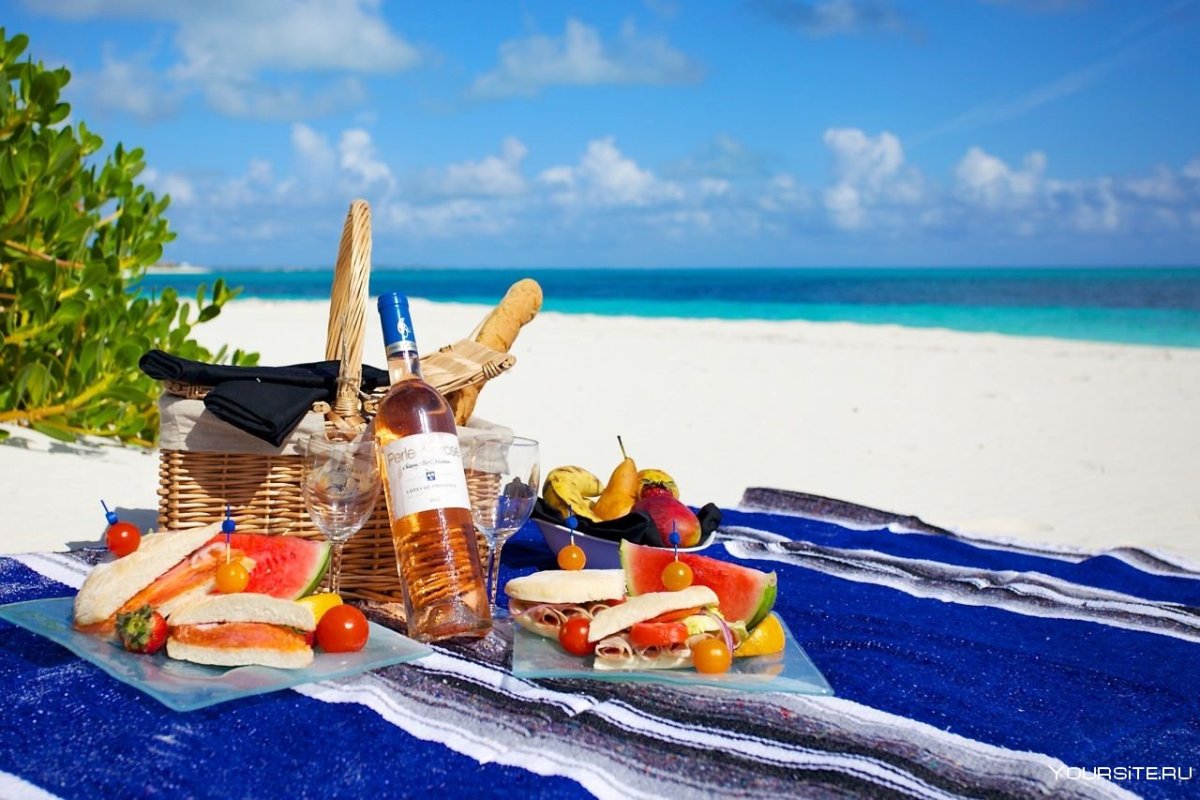 Пикник на пляже