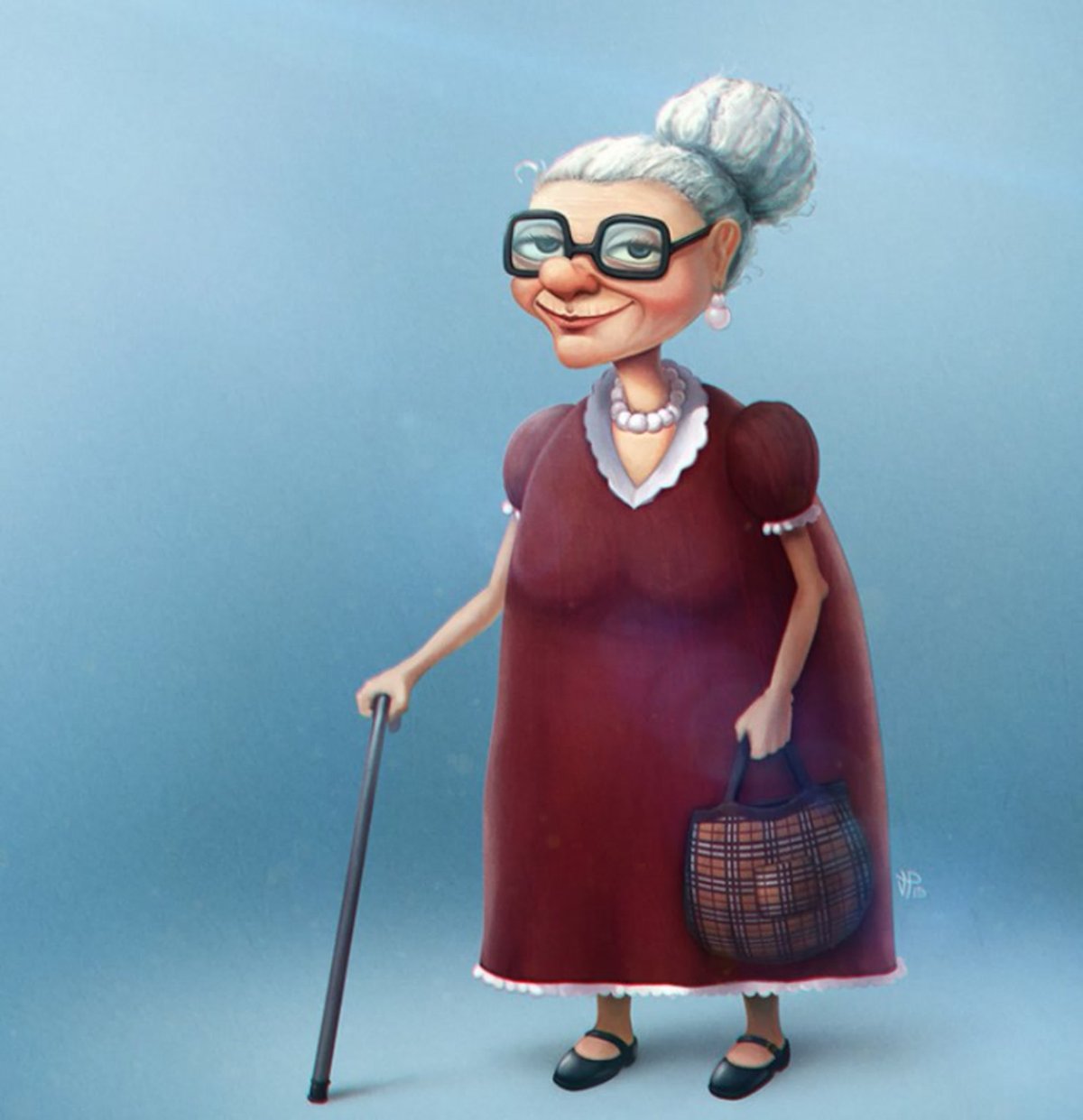 С днем рождения бабка